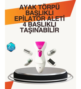 Northcity 4 Fonksiyonlu Epilasyon ve Tırnak Bakım Makinesi - Şarjlı Çok Amaçlı Güzellik Cihazı