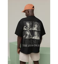 Taylor Swift The Eras Tour Albüm Baskılı Unisex Tişört, Oversize Taylor Tişört