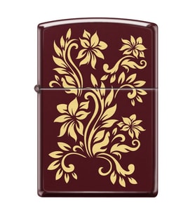Zippo Floral Pattern Design Çakmak - 46021-115802