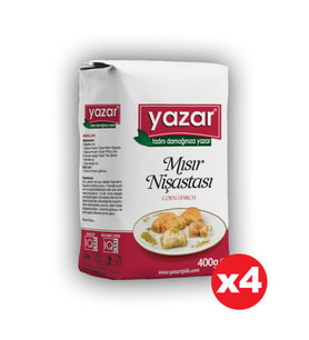 Yazar Mısır Nişastası 400 Gr x 4 Paket