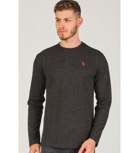 V4001 DEWBERRY ERKEK SWEATSHIRT-SİYAH