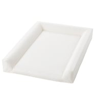 Bebek Alt Değiştirme Pedi, Beyaz, 48x74 cm