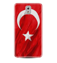 Samsung Note 3 4 5 8 9 20 Ultra 10 Lite Kılıf Desenli Silikon Şanlı Türk Bayrağı 4 1401