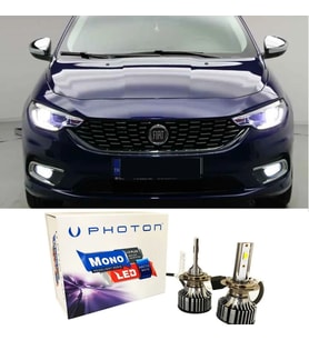 Fiat Egea Led Xenon Sis Farı Ampulü H11 Mono Yeni Seri Beyaz