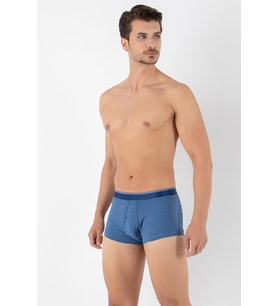 DoReMi Dennis Cotton Erkek Boxer (Mavi)