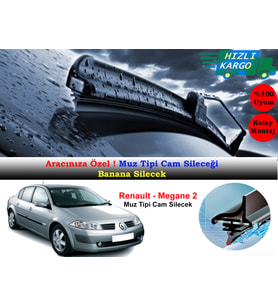 Renault Megane 2 Muz Silecek Takımı 2003-2009