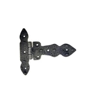 Antika Tarz Dekoratif Pirinç Kuyruklu Düğmeli Menteşe No1 - 117x142 Mm, Oksit