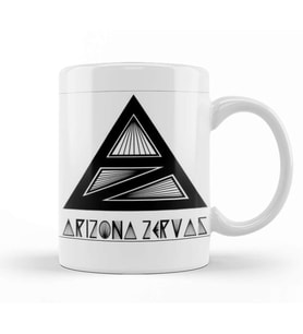 Arizona Zervas Logo Kupa Bardak Porselen
