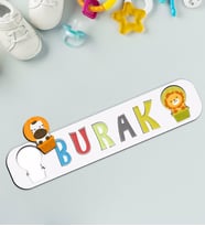 BK Toys Çocuklara Özel İsimli Ahşap Eğitici Yapboz Puzzle-4