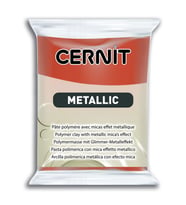 Cernit Metallic Polimer Kil 56 gr 058 BRONZE 