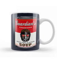 Guardians Of The Galaxy Star Lord Soup Warhol Kupa Bardak Porselen