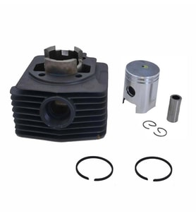 Mobylette Airsal 39MM Çift Sekman Silindir Piston Set