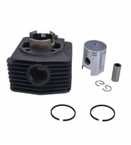 Mobylette Airsal 39MM Çift Sekman Silindir Piston Set