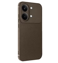 Mey İthalat® Poco X8 Pro Max Auto Focus Karbon Kapak - Kahverengi