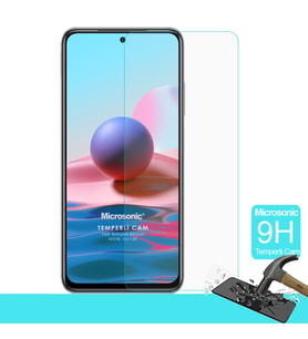 Microsonic Xiaomi Poco M5s Tempered Glass Cam Ekran Koruyucu (Renksiz)