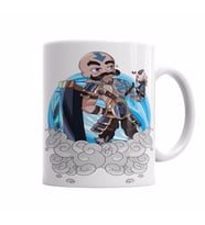 Braaum Aang League of Legends Crossover Kupa Bardak Porselen