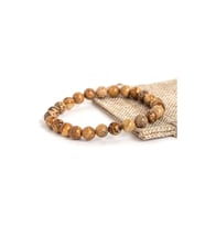 Unisex - Jasper Doğal Taşı Bileklik  Handmade > Bereket Taşı!