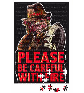 Smokey The Bear Please Be Careful With Fire Puzzle 240 Parça
