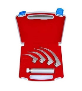 Pulsemed Laringaskop Set 4 Blade 1-2-3-4 Laringoskop