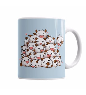 League of Legends Cute Poro Kupa Bardak Porselen