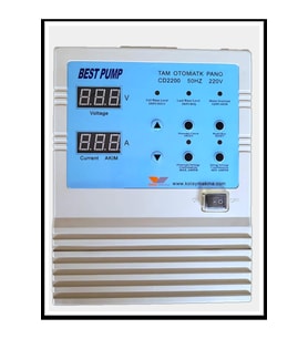 Dijital 1 HP Dalgıç Pompa Koruma ve Kontrol Panosu