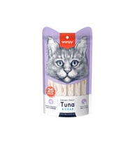 WANPY TON BALIKLI-YENGECLI 25*14 GR KREMA KEDI ÖDÜLÜ (Çok Renkli)
