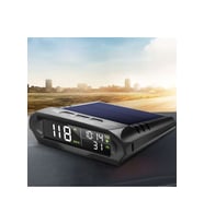 HyMark Evrensel GPS Hız Göstergesi Araç Güneş Enerjili Hız Ölçer S98 HUD Ekranı