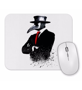 Arte do Seculo Peste Moderna Mouse Pad.jpg