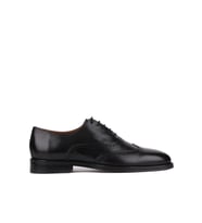 Shoetyle - Siyah Deri Bağcıklı Erkek Klasik Ayakkabı 250-450