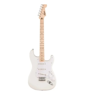 Squier Sonic Stratocaster Hard Tail Akçaağaç Klavye WPG Arctic White Elektro Gitar