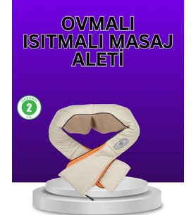 Isıtma Fonksiyonlu Ovmalı Boyun Omuz Ve Vücut Masaj Cihazı Rahatlatıcı