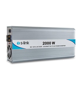 S-Link SL-2000w 2000 watt 12 volt 220 wat inverter 12V-220V Çevirici Dönüştürücü