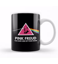 Pink Freud The Dark Side Of Your Mum Fun Psychologyfor Psychologist Therapists Shrinks And Psyc Kupa Bardak Porselen