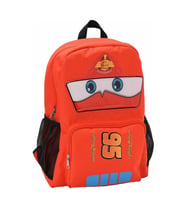 Lisanslı Disney Cars Lightning McQueen Okul Çantası – 95 Numaralı Yarışçı Tasarım (Kırmızı)