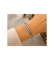 XUPING GÜMÜŞ RENK ZARİF, HAFİF BİLEKLİK 18+4CM ACR9839