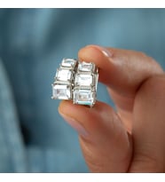 925 Ayar Gümüş  Elegant Küpe