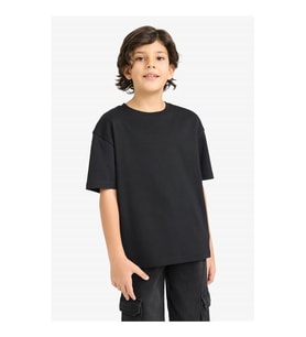 Defacto Premium Siyah Erkek Çocuk T-Shirt G6486A8/BK81