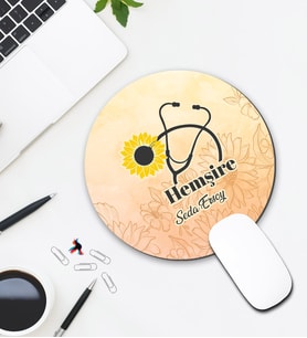 Kişiye Özel Hemşire Tasarımlı Mouse Pad 018