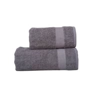 Kadın /erkek Banyo Ve Baş Havlusu Hamam Seti %100 Pamuklu banyo Havlu Takımı (Antrasit)