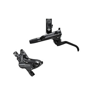 Shimano BL-M6100+BR-M6120 4 Piston Hidrolik Disk Fren Seti Ön (Siyah)