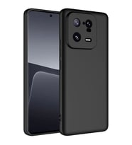 Vendas Xiaomi Mi 13 Pro Uyumlu Lansman Serisi Içi Kadife Ipek Dokulu Lansman Kılıf (Siyah)