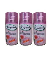 Tropicana Air Freshener Oda Kokusu Rose Gül Koku Bahçe Kokuları Parfüm Spreyi 260 Ml X 3 Adet