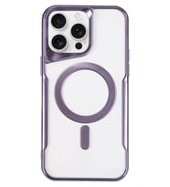 iPhone 16 Pro Max Kılıf Boyi Magsafe Silikon Kapak - Derin Mor