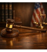 Masif Ahşap Hakim Tokmağı (Gavel) – 30x10 Cm Dekoratif & Koleksiyonluk