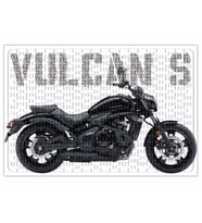 Kawasaki Vulcan S Puzzle 240 Parça Yapboz