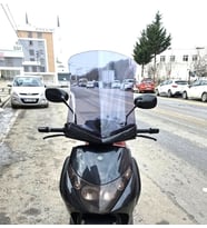 MOTOCAM Piaggio Beverly 250 Ön Cam 2005-2007 Model 53cm Füme Renkli 4mm UZUN