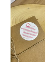 Hijyen Etiketi 5x5 cm 500 Adet