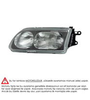LEOPARTS Mazda 626 Far Lambası Sol 1998-2000 GE8K-51-040P