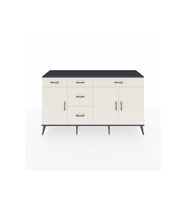Hyperion Konsol 2 Raflı 5 Çekmeceli 3 Kapaklı 176x44x99 Antrasit-Aytaşı