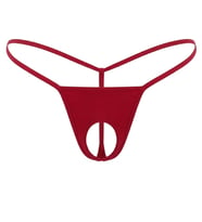 Kırmızı Özel Bölgesi Açık Kadın String ETR0057